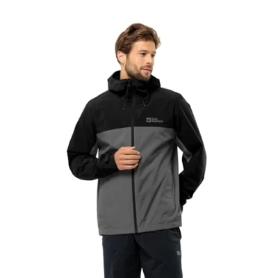 Afbeelding van Jack Wolfskin Weiltal Outdoorjas, Heren, Maat: XXL, Slate