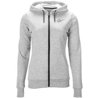 Afbeelding van Gorilla Wear Pixley Sweater met rits, Dames, Maat: Small, Grey