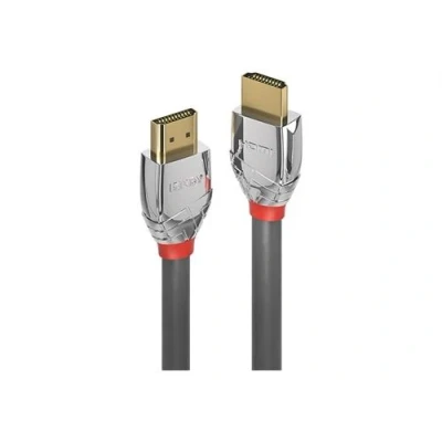 Image de Lindy Cromo Line Standard Câble HDMI avec Ethernet mâle pour 7.5 m triple blindage bottes grises support 4K