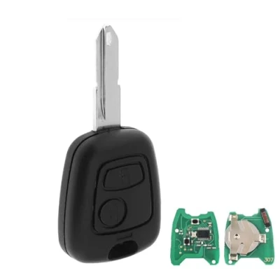Afbeelding van Afstandssleutel 433mhz ID46 voor Peugeot 106 107 206 306 307 207 407 Partner Citroën C1 C2 C3 C4 Saxo Picasso (voor Peugeot)