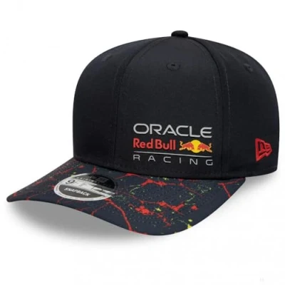 Afbeelding van New Era Red Bull Racing F1 9Fifty AOP VSR Team Snapback Cap, Navy Blauw