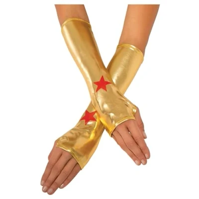 Afbeelding van Rubie&#039;s DC Officiële Wonder Woman Handschoenen Volwassenen