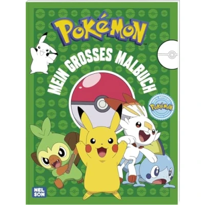 Afbeelding van Pokémon Activity Buch: Mein großes Malbuch