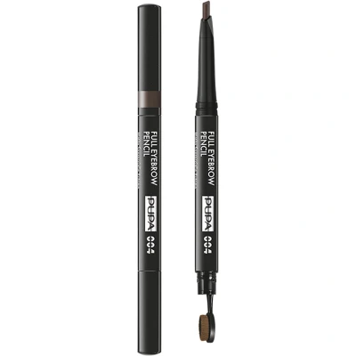 Afbeelding van Pupa Milano Full Eyebrow Pencil 004 Extra Dark