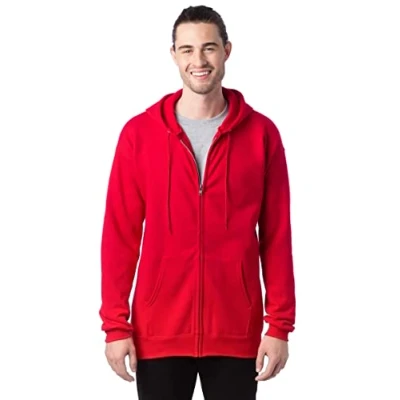 Afbeelding van Hanes Hoodie voor heren, Diep Rood