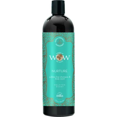 Afbeelding van MKS Eco WOW Nurture Sulfate free Shampoo&amp;Body Wash 739ml Haibu by Kapperskorting.com