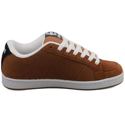 Afbeelding van Etnies Kingpin Skateschoenen, Heren, Maat: 41.5, Brown/navy Textiel/ synthetisch