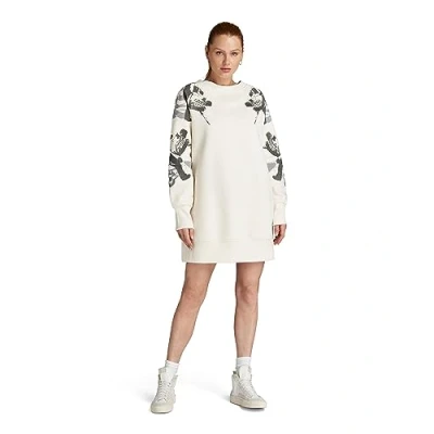 Afbeelding van G Star Loose graphic sw dress r l\s wmn Dames Jurken