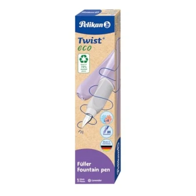 Afbeelding van Pelikan Twist Vulpen Eco, Met Vulling, Lavendel