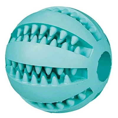 Afbeelding van Trixie Denta Fun Bal Rubber Muntsmaak