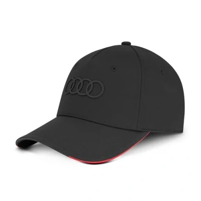 Afbeelding van Audi Baseballpet, zwart, één maat, zwart., Eén maat
