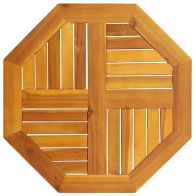 Afbeelding van vidaXL Tafelblad achthoekig 60x60x2 cm massief acaciahout