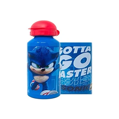 Afbeelding van Sonic the Hedgehog aluminium drinkbeker / drinkfles 520 ml
