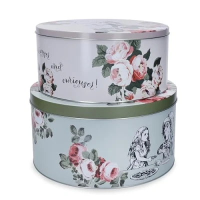 Afbeelding van Mikasa x V&amp;A Alice in Wonderland Cake Tin Set