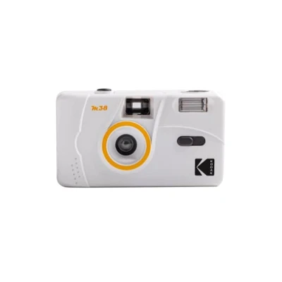 Afbeelding van KODAK DA00244 Appareil Photo Rechargeable M38 35mm, Objectif Haute Qualité, Flash Intégré, Pile AA Gris