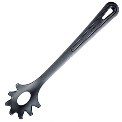Afbeelding van Westmark Gentle Plus 28602275 Spaghettilepel, hittebestendig tot 270 C, PPA, lengte: 30,5 cm, zwart