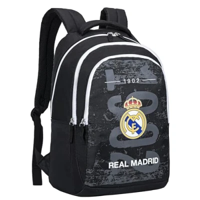 Afbeelding van Real Madrid Schoolrugzak met 2 vakken, officiële collectie