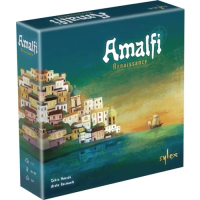 Afbeelding van Asmodee Sylex Amalfi: Renaissance Bordspellen Placeerspellen Managementspellen vanaf 14 jaar 1 tot 4 spelers Franse versie