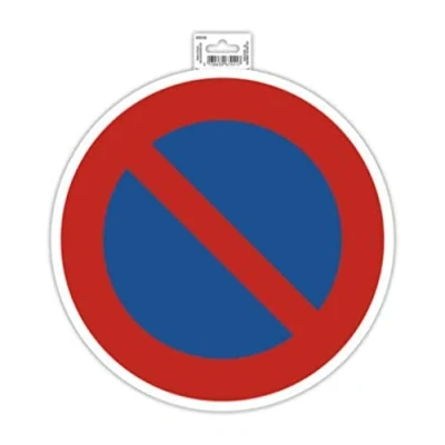 Image de Panneau adhésif interdiction de stationner Exacompta