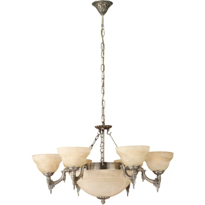 Afbeelding van EGLO Marbella Hanglamp 6 Lichts Ø740mm. Brons Champagne