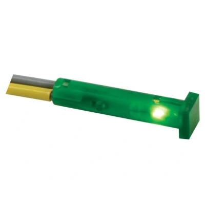 Afbeelding van Vierkante Signaallamp 7 X 7mm 12V Groen