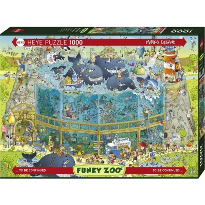 Afbeelding van Puzzel Ocean Habitat 1000 Heye29777