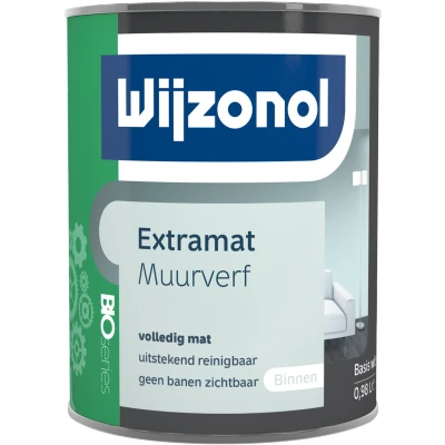 Afbeelding van Wijzonol Muurverf Extramat 1 liter Muurverven
