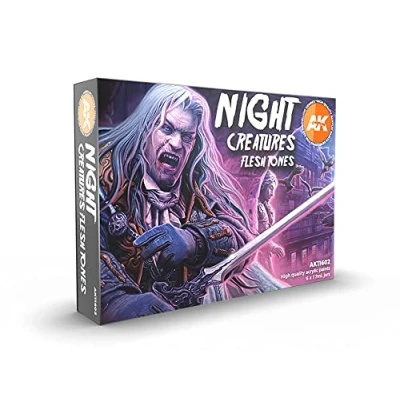 Afbeelding van AK interactive Night Creatures Flesh Tones 6 kleuren 17ml