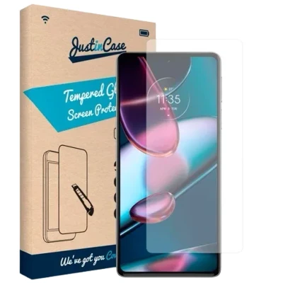 Afbeelding van Just in Case Gehard Glas Clear Screenprotector Motorola Edge 30 Pro