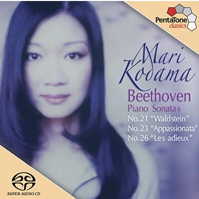 Afbeelding van Mari Kodama Piano Sonatas &quot;Waldsein&quot;, &quot;Appassionata&quot; and &quot;Les adieux&quot; (Super Audio CD)