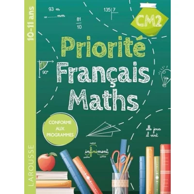 Afbeelding van PRIORITE FRANCAIS MATHS CM2