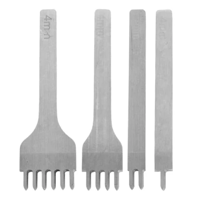 Afbeelding van SENRISE Lederwaren set, 4 stuks, 1/2/4/6 tanden, lederwaren, naaigereedschap, diamantveters, mm