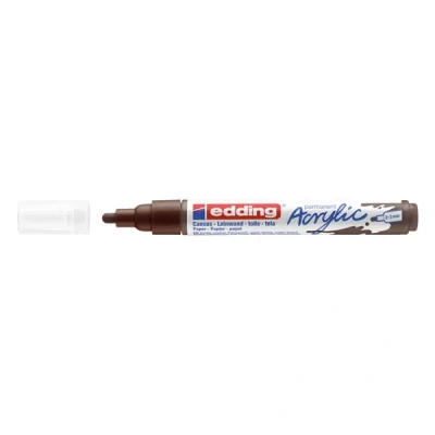 Image de Edding 5100 marqueur acrylique (2 3 mm ogive) chocolat