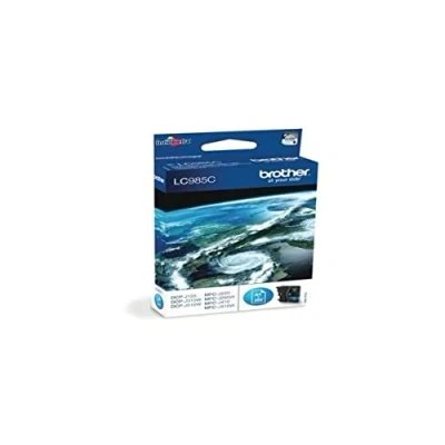 Afbeelding van Brother LC 985CBP Inktcartridge Cyaan