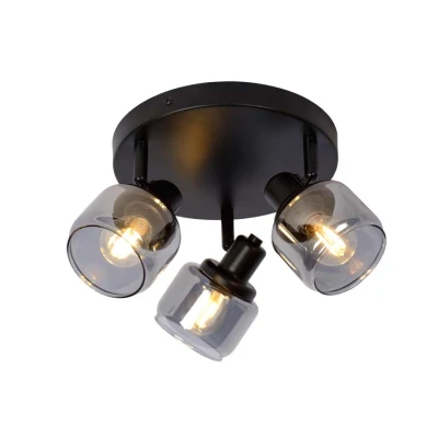 Afbeelding van Lucide Bjorn plafondspot 38 cm zwart