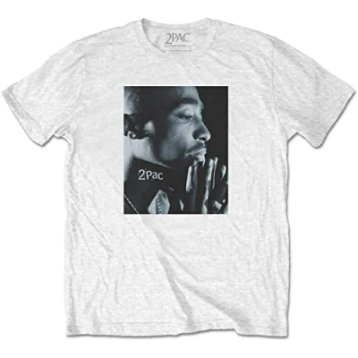 Afbeelding van Tupac Changes Side Photo Heren T shirt M Wit