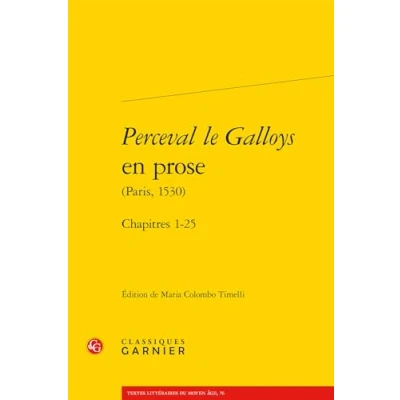 Afbeelding van PERCEVAL LE GALLOYS EN PROSE