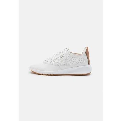 Afbeelding van Geox Aerantis Sneakers laag, Dames, Maat: 40, White Leer