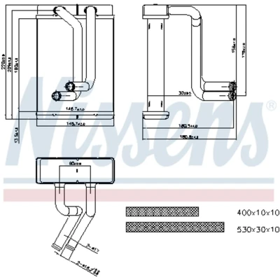 Afbeelding van Nissens Kachelradiateur 77508