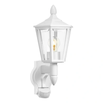 Afbeelding van Buitenlamp met sensor L 15 wit