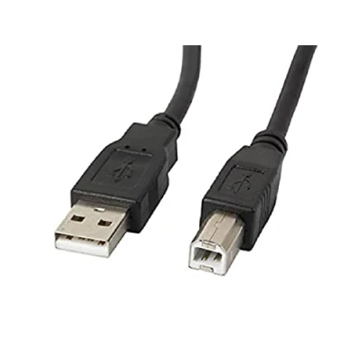 Afbeelding van Lanberg CA USBA 11CC 0050 BK USB kabel 5 m 2.0 B Zwart (5 m, 2.0),