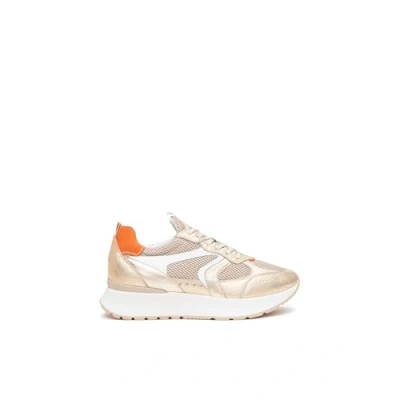 Afbeelding van Nerogiardini Sneakers laag, Dames, Maat: 38, Oro Leer en textiel