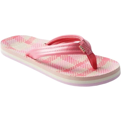 Afbeelding van Reef KIDS AHI pink plaid Meisjes Slippers