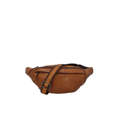 Afbeelding van Gusti Leder Spencer Heuptas, Dames, Maat: One Size, Cognac