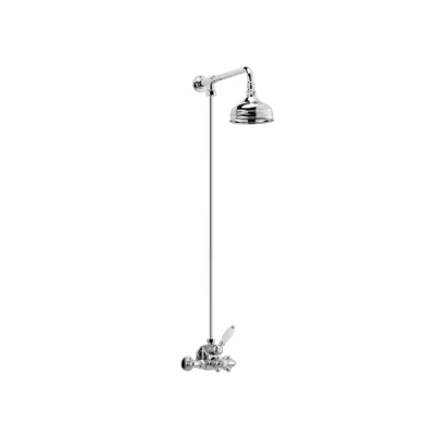 Afbeelding van Huber Croisette Doucheset 15cm Chroom 591.CS01H.CR