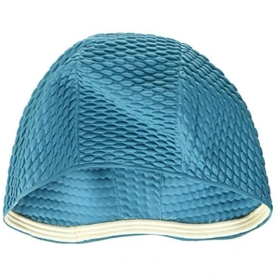 Afbeelding van Beco Badmuts Dames Bubbeltjes Petrol (blauw/groen) One Size