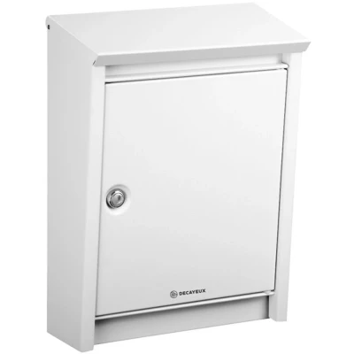 Afbeelding van Brievenbus wit D110
