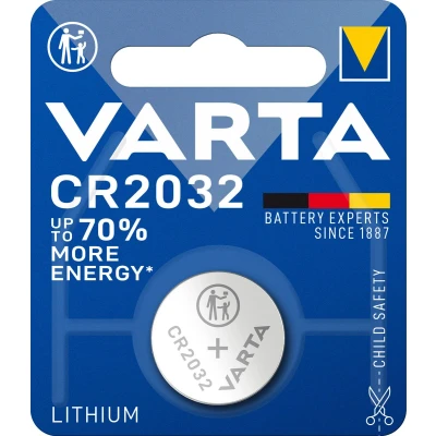 Afbeelding van Battery Varta CR 2032 3V 10 pakjes van 1 stuks Knoopcel