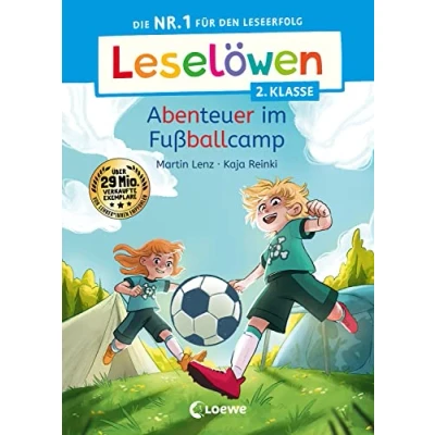 Afbeelding van Leselöwen 2. Klasse Abenteuer im Fußballcamp