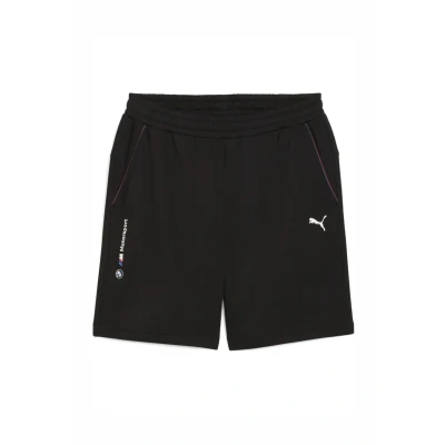 Afbeelding van BMW M Motorsport Essentials+ lange fleece short voor Heren, Zwart, Maat L PUMA
